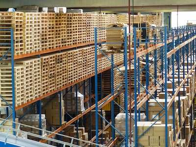 magazijn pallets