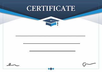icon certificate