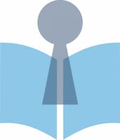 icon pin with book